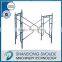 Construction movable platform walk through scaffolding frames