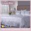 Linen Pro Full Size Satin Feather Pathern Pure Cotton Hotel Linen Bedding Set