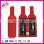 Creative gift wine bottle shape 3 pcs wine opener gift set