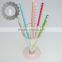 colorful dot Paper drinking Straws paper straw