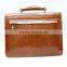 Hot sell briefcase vintage men briefcase brown business briefcase
