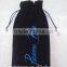 Nice Printed Drawstring Velvet Gift Bag