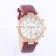 Vogue leather strap women ladies watch