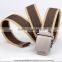 Students Canvas Young Fashion Jeans Belt Automatic Movement Belts