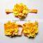 Baby Girl Headband And Barefoot Sandals 2 Pcs Set Infant Toddler Summer Barefoot