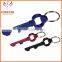 2016 New Design Cheap Key Shape Laser Engrave Logo Metal Keychain Split Ring