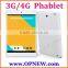 New 10 inch octa core 4G Phone tablet phablet android 5.1 lollipop OS 3G 4G bands phone call dual sim card GPS