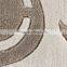 hand tufted quality carpet with dramatic color and design