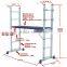 aluminium mobile tower scaffolding