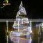 LED light spiral rope light christmas tree