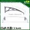Anti-Uv transparent harga awning polycarbonate