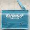 Portable eco recycled green wholesale vegetable shopping trolley bag