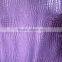 Embossed PU book cover material with snake embossed shinning surface
