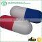 Best seller OEM design medicine capsule shape stress ball on sale