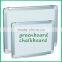 popular aluminum frame magnetic white and green folding board