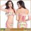 Women's Colorful Triangle Bikini Swimwear Swimsuit