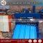 Metal curving roof panel roll forming machine