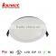 LM80 LED chips no flicker round panel with recessed clips