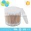 300 pcs customized wooden stick tipped cotton swab