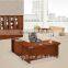 Antique style MDF Center table furniture,Big Size Manager Office Working table