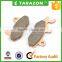 China Factory Sintered Motorcycle Brake Disc Pad for ATV UTV