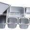 304 stainless steel gastronorm container/all size GN pan food container