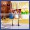 Wholesale Toasting Wine Glasses, Wine Glass Lead Free Goblet Clear Crystal 170ml Champagne Flutes With Crystal Stem for Wendding