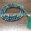 Chrysocolla jap Mala For Sale | Meditation Mala For Sale | Prayer Beads
