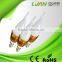 quality warm white e14 led candle light SMD 2835