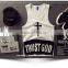 Adult Loose Fit Cotton Printing Vest for Men