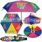 2016 customized design packet UV protection ultra slim foldable travel umbrella