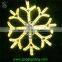 Indoor outdoor holiday led festoon lighting led sculpture snowflake light