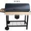 barrel charcoal bbq grill
