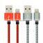 wholesale Mobile Phone Use and Micro-USB USB Type braided micro usb cable