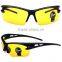 Yellow lenses night driving glasses