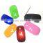 Computer Cordless Mice Flat Mouse Slim Wireless Mouse
