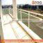 Quality guarantee aluminum balcony stair railing glass railing