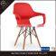 Wood Design Red French Arm Chair
