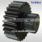 Black oxide spur gear, Double gear, customized gears, Mod 2.5/3/4-2