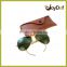 Handmade genuine soft case, High Quality Popular Sell Well Foldable Case for sunglasses