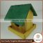 Natural Bamboo Colorful Wooden Bird Cages House Nest