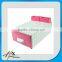 2016 New design paper packaging box with bed shape