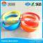 custom printing ABS / PET / PVC / Paper / Silicone smart rfid nfc wristband