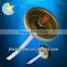 Tinplate foam shaving aerosol valve with actuator