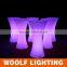 Popular Bar Nightclub Party Glow LED Cocktail Table