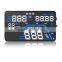 5.5'' GPS Universal Car HUD Head Up Display Car Alarm System Speed Warning With Campass