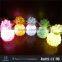 PVC toy night light for kids room pineapple led lamp