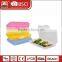 China supplier plastic food server sandwich cake box bread container for storage and carrying