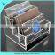 2015 hot sale black acrylic business card holder
