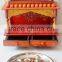 Hand Painted Wooden Temple With 2 Drawers